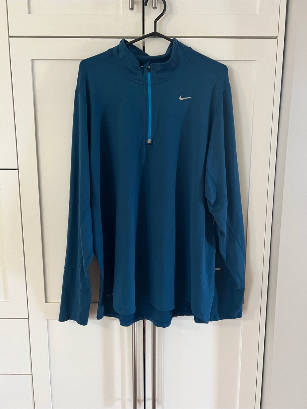 Nike Running Blue Half-Zip Performance Pullover